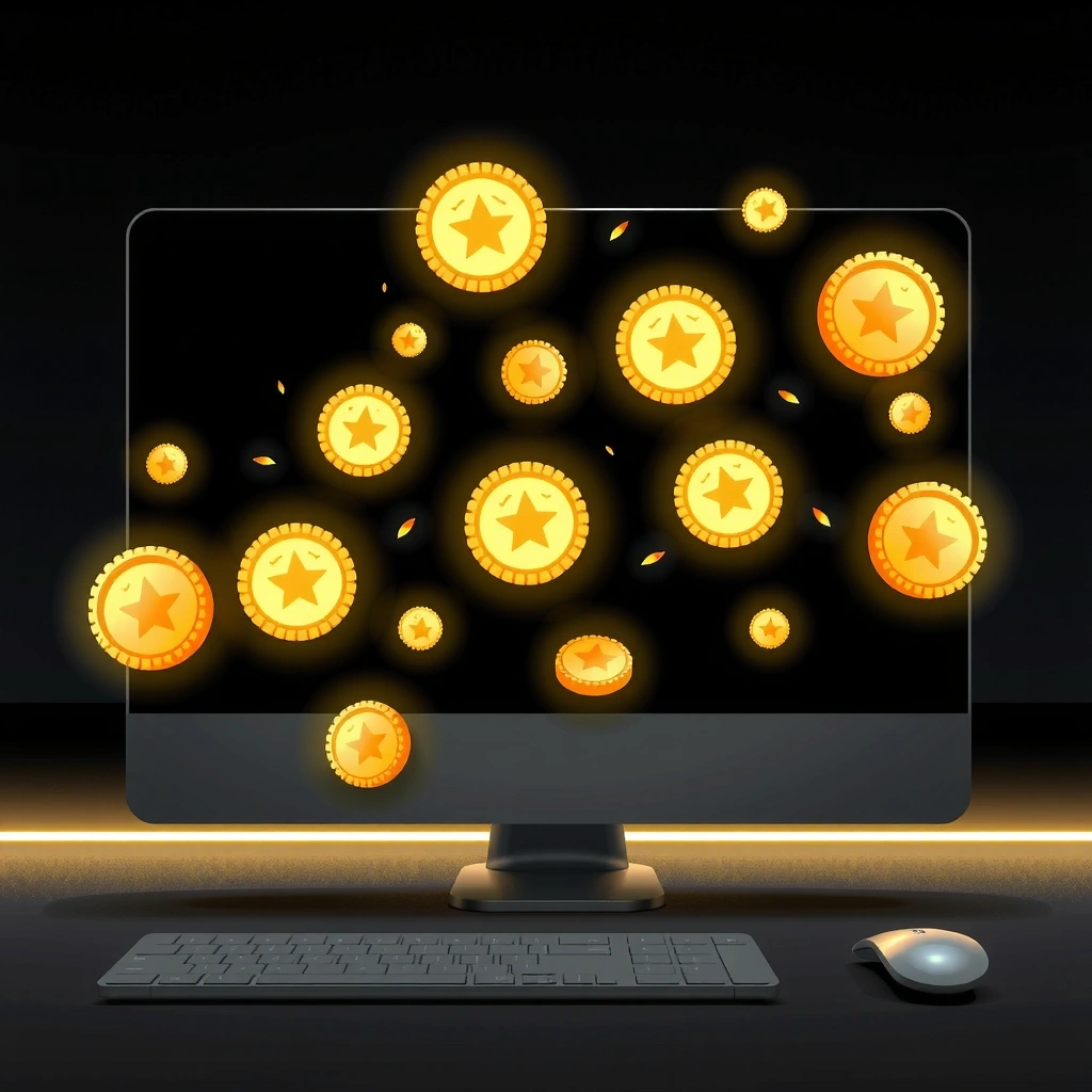 Digital cookies illustration showing data security