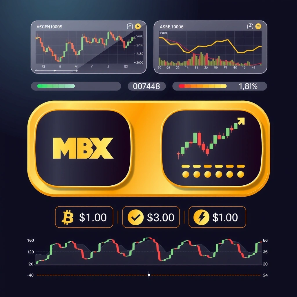 Advanced trading charts interface