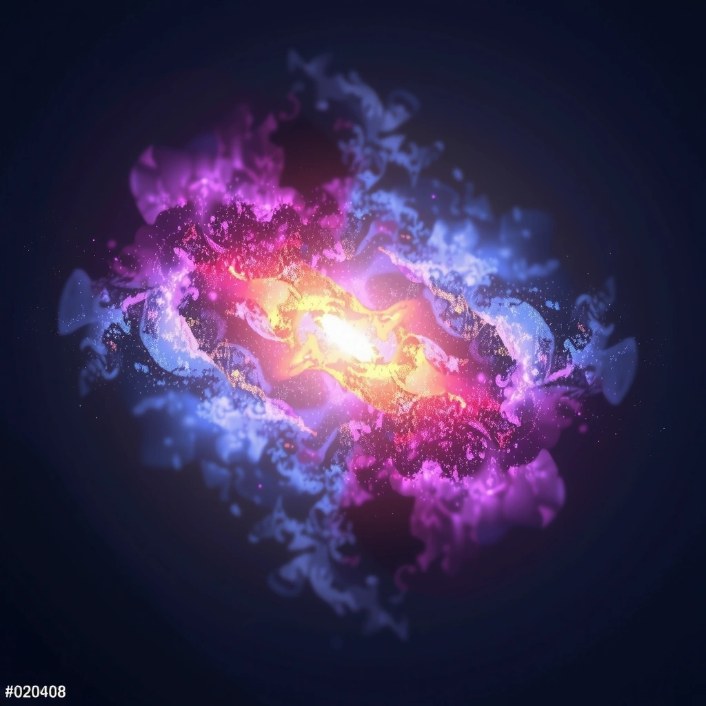 Deep space nebula background